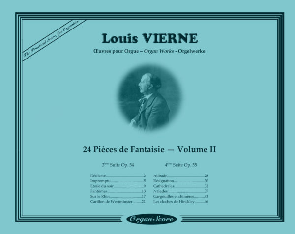 OrganScore Vierne Pieces de Fantaisie Volume II