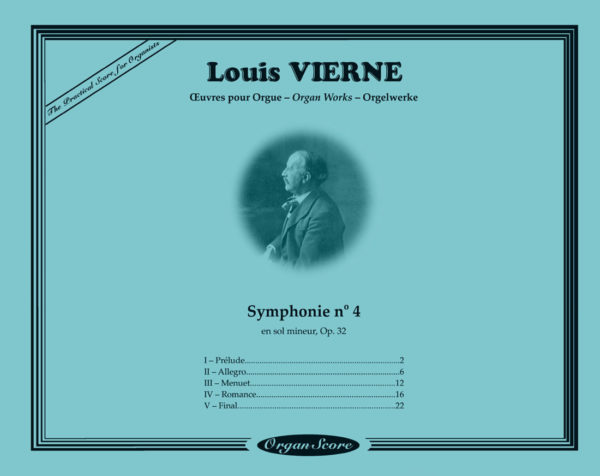 Vierne Symphonie n° 4 Couverture